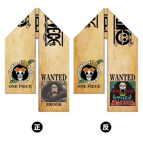 Écharpe One Piece – Wanted Trafalgar Law Heart