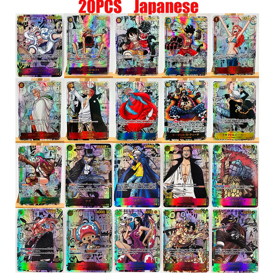 Pack de Cartes One Piece TCG - Set Japonais 20 Pièces (Rare)