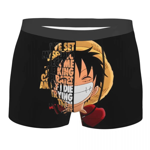 Boxer - Perfil naranja de Luffy