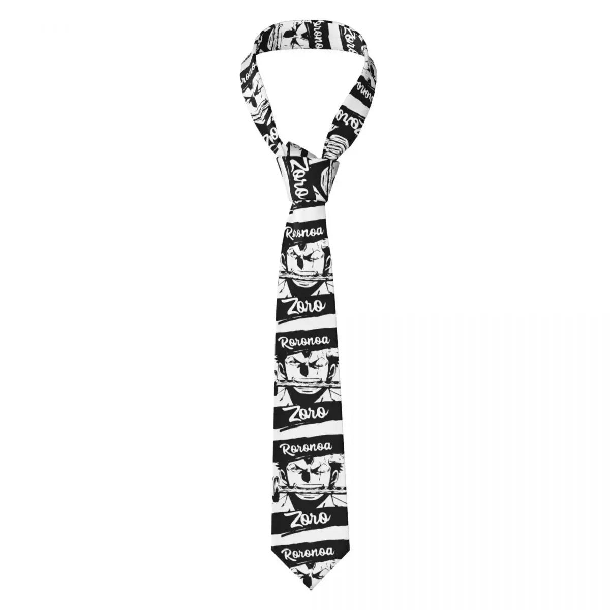 Cravatta One Piece – Manga in bianco e nero