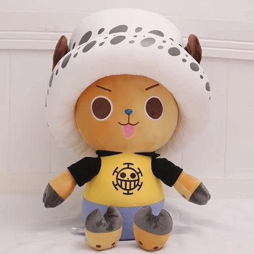 Peluche Trafalgar Law - Version Chapeau Blanc Chibi