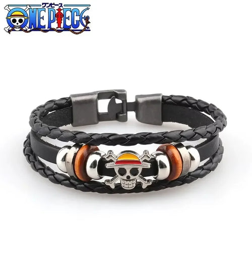 Pulsera One Piece - Sombrero de Paja de Varias Filas