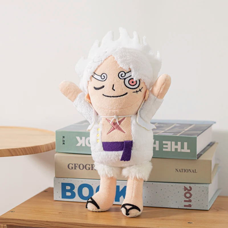 Lot de Peluches One Piece - Luffy Gear 5 & Monkey D. Luffy Chibi