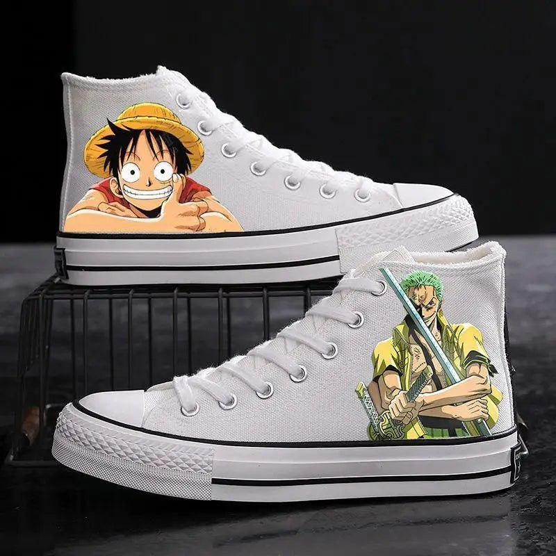 Baskets One Piece - Zoro Blanc