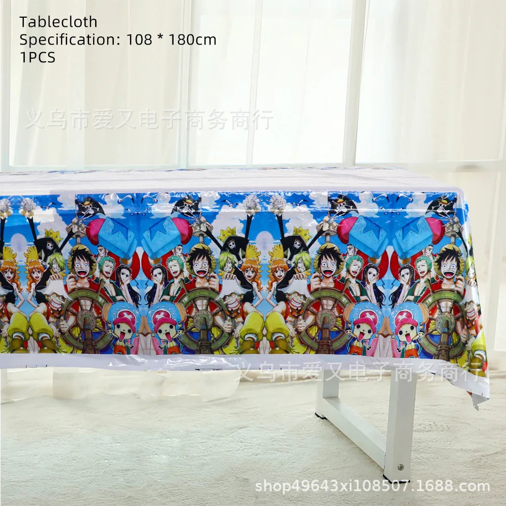 Centre de Table One Piece - Décoration de Buffet Équipage Mugiwara