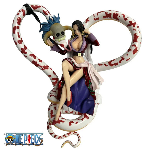 Figurine One Piece - Boa Hancock avec Salome (Version Deluxe)