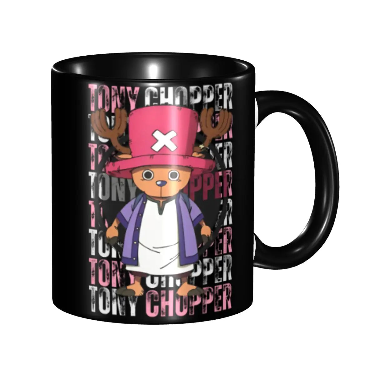 Mug One Piece - Tony Tony Chopper Chapeau Rose