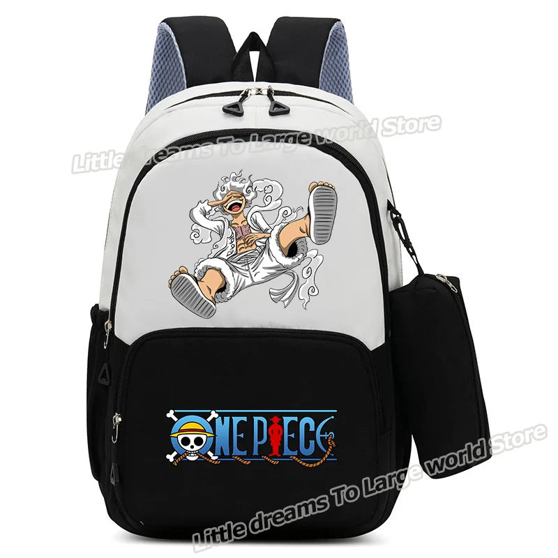 Sac à Dos One Piece – Monkey D. Luffy Illustration Minimaliste