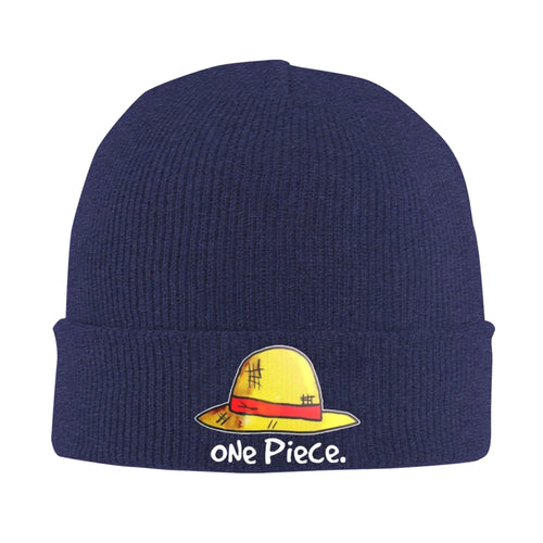 Bonnet One Piece - Revers Brodé Marine