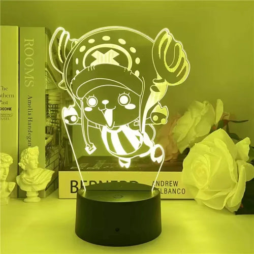 Lámpara de noche LED de One Piece - Tony Tony Chopper New World (amarilla)