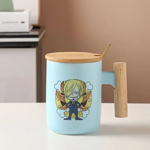 Mug One Piece avec Couvercle - Illustration Luffy l'Original