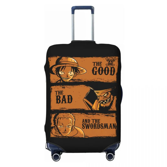 Housse de Valise One Piece - Design Wanted "The Good, The Bad, The Wanted"