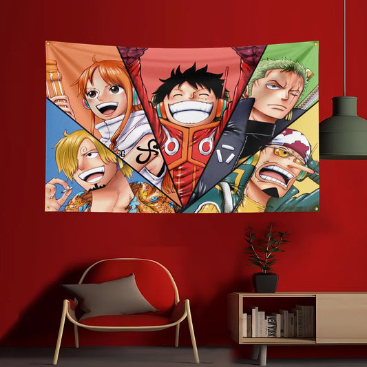 Poster One Piece - Trio Luffy, Sabo e Ace (Bambini)