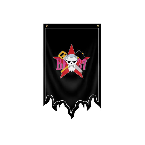 Drapeau One Piece - Jolly Roger Baggy le Clown