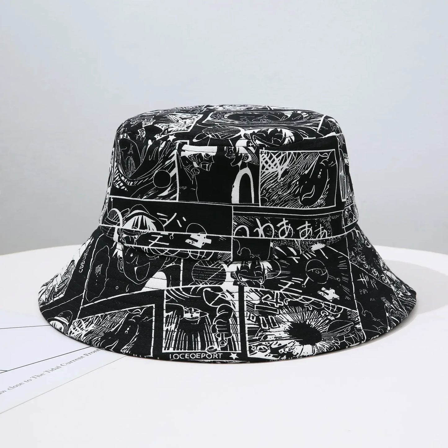 Chapeau Bob One Piece – Manga Contraste Sombre
