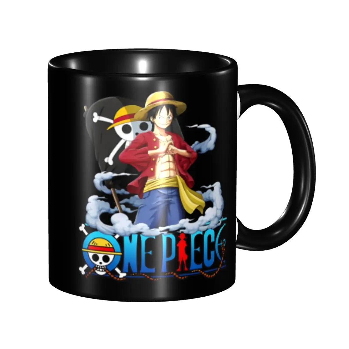 Tazza One Piece - Combattimento tra Rufy e Kaido (Gear 5)